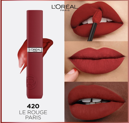 L'Oreal Paris Infallible Matte Resistance Lipstick  - 420